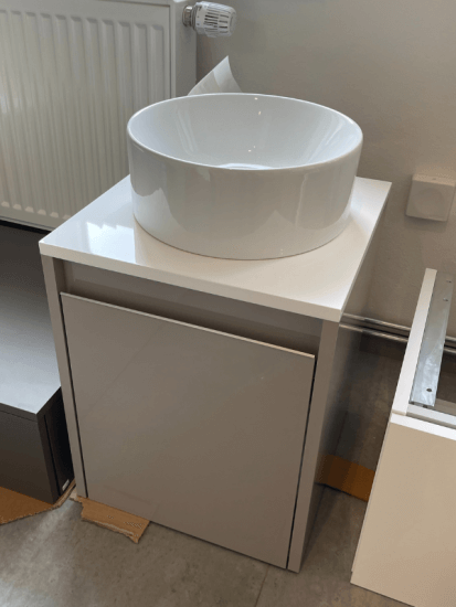 Výprodej 397 - umyvadlová skříňka MINORA SZD 40, L04/L04 + umyvadlo GSI 