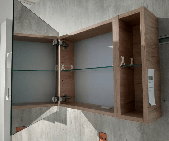 Výprodej 406 - zrcadlová skříňka BELLONA GA 60 - D15 Nebraska 