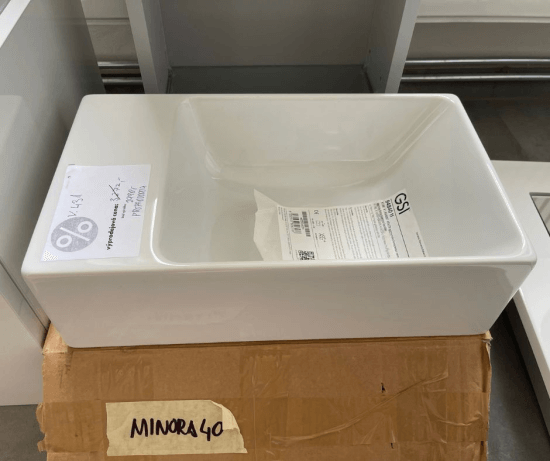 Výprodej 431 - keramické umyvadlo GSI Kube X Lavabo 40x23 