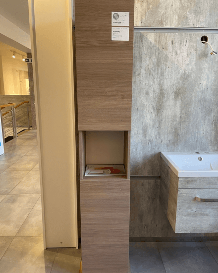 Výprodej 449 - vysoká skříň DOS SVD2O 35 - D03 Café/D03 Café 