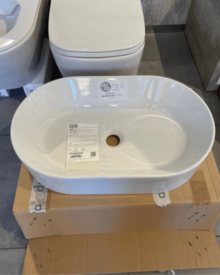 Výprodej 453 - umyvadlo GSI X Lavabo oválné 