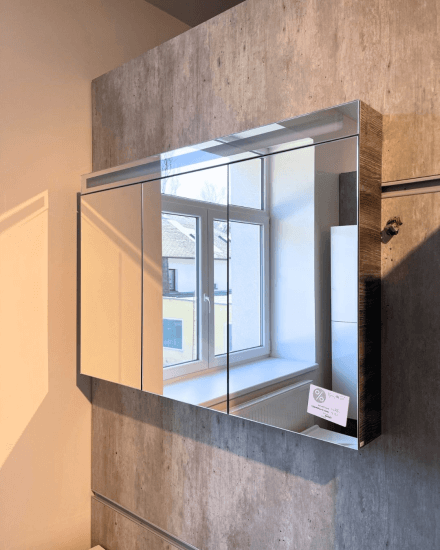 Výprodej 465 - zrcadlová skříňka AIR GA3OE 120 - D10 Borovice Jackson 