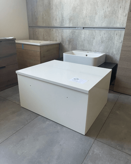 Výprodej 510 - Doplňková skříň DOS SNDZ1 60 - N01/L01 Bílá lesk 