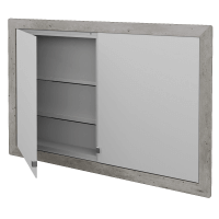 Dvoudveřová galerka GRID GA2OE 120 