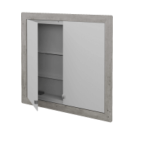 Dvoudveřová galerka GRID GA2OE 80 