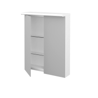 Dvoudveřová galerka MAJESTY GA2OE 60 