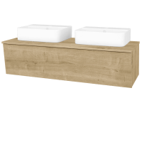 Koupelnová skříňka INVENCE SZZ 125 (2 umyvadla Joy 3) 