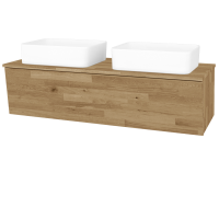 Koupelnová skříňka INVENCE SZZ 125 (2 umyvadla Joy) 