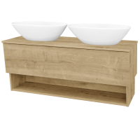 Koupelnová skříňka INVENCE SZZO 125 (2 umyvadla Triumph) 