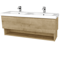 Koupelnová skříňka INVENCE SZZO 125 (dvojumyvadlo Harmonia) 