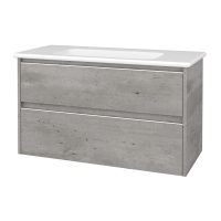 Skříňka pod umyvadlo BONO SZZ2 100 (umyvadlo Euphoria) 