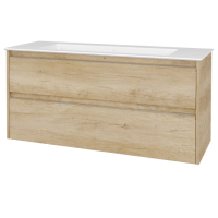 Skříňka pod umyvadlo BONO SZZ2 120 (umyvadlo Pura s 1 otvorem pro baterii) 