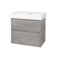 Skříňka pod umyvadlo BONO SZZ2 70 (umyvadlo Glance) 