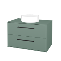 Skříňka pod umyvadlo KVADRO SZZ2 80 (umyvadlo Circo) 