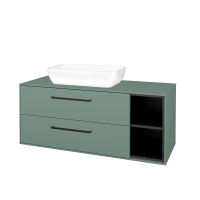 Skříňka pod umyvadlo KVADRO SZZ2O2P 120 (umyvadlo Felis 1) 