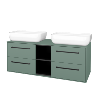 Skříňka pod umyvadlo KVADRO SZZ4O2 130 (umyvadlo Felis 2) 