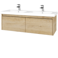 Umyvadlová skříňka BONO SZZ2 125 (dvojumyvadlo Harmonia) 