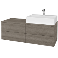 Umyvadlová skříňka MODULE SZZ4 120 umyvadlo Kube
