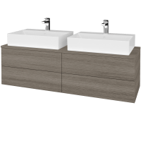 Umyvadlová skříňka MODULE SZZ4 140 umyvadlo Kube