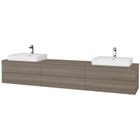 Umyvadlová skříňka MODULE SZZ6 240 umyvadlo Glance