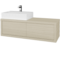 Umyvadlová skříňka STORM SZZ2 120 (umyvadlo Kube) 