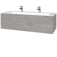 Umyvadlová skříňka VARIANTE SZZ 120 pro umyvadlo Finion se 2 otvory pro baterii