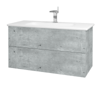 Umyvadlová skříňka VARIANTE SZZ2 100 (umyvadlo Euphoria) 