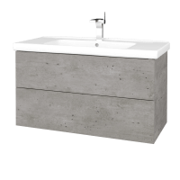 Umyvadlová skříňka VARIANTE SZZ2 100 (umyvadlo Harmonia) 