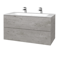 Umyvadlová skříňka VARIANTE SZZ2 100 pro umyvadlo Finion se 2 otvory pro baterii