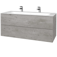 Umyvadlová skříňka VARIANTE SZZ2 120 pro umyvadlo Finion se 2 otvory pro baterii