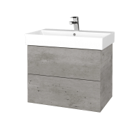 Umyvadlová skříňka VARIANTE SZZ2 70 umyvadlo Glance