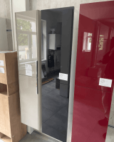 Výprodej 236 - vysoká skříň INFINITY SVZ 37 Černá lesk 