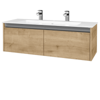 Výprodej 359 - Koupelnová skříň BONO SZZ2 120 Arlington + umyvadlo Pura 120 