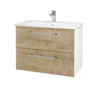 Výprodej 532 - Umyvadlová skříňka GIO SZZ2 80, N01/D09, T03 + umyvadlo Euphoria 80 