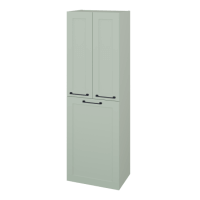 Vysoká koupelnová skříň s košem na prádlo PORTO SVD3K 50 