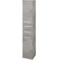 Vysoká skříň s košem na prádlo DOS SVD2Z2K 35 