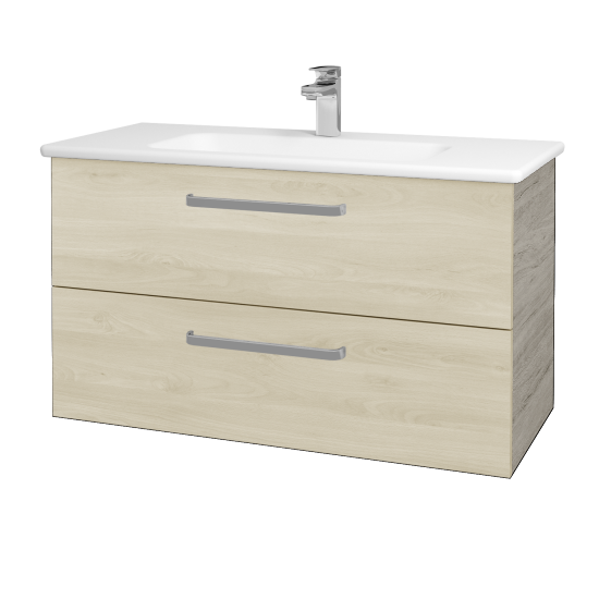 Umyvadlová skříňka GIO SZZ2 100  - D05 Oregon - Úchytka T01 - D24 Ohio