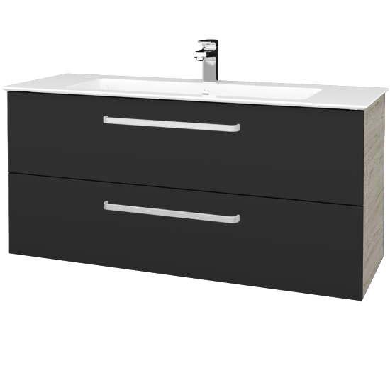Umyvadlová skříňka GIO SZZ2 120  - D05 Oregon - Úchytka T01 - N03 Graphite