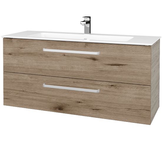 Umyvadlová skříňka GIO SZZ2 120  - D05 Oregon - Úchytka T01 - D23 Herkules