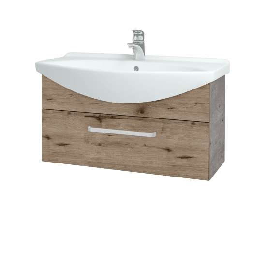 Koupelnová skříňka TAKE IT SZZ 85  - D01 Beton - Úchytka T01 - D23 Herkules