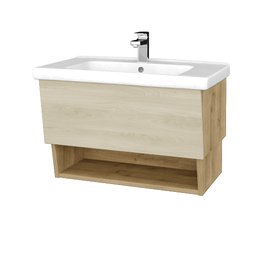 Koupelnová skříňka INVENCE SZZO 80 (umyvadlo Harmonia)  - D09 Arlington - D24 Ohio