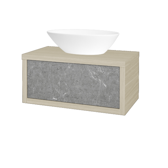 Umyvadlová skříňka STORM SZZ 80 (umyvadlo Triumph)  - D04 Dub - D20 Galaxy