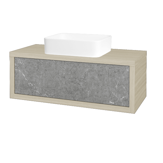 Umyvadlová skříňka STORM SZZ 100 (umyvadlo Joy)  - D04 Dub - D20 Galaxy