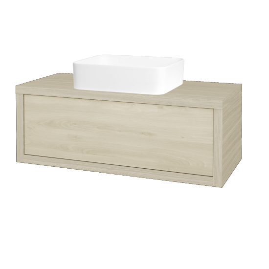 Umyvadlová skříňka STORM SZZ 100 (umyvadlo Joy)  - D04 Dub - D24 Ohio