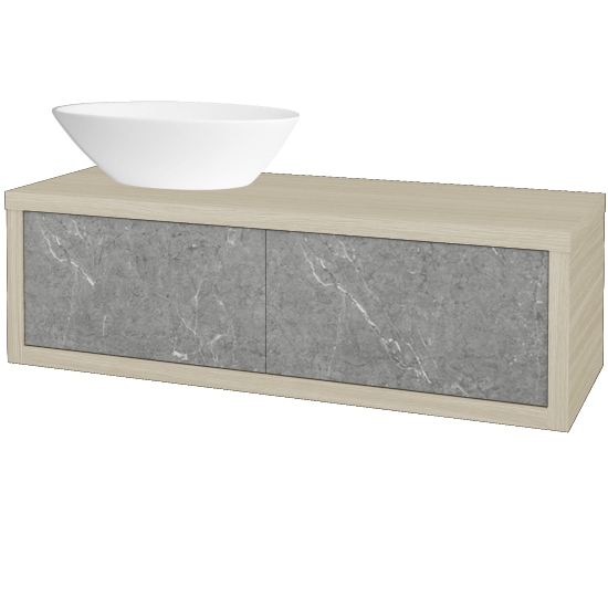 Umyvadlová skříňka STORM SZZ2 120 (umyvadlo Triumph)  - D04 Dub - D20 Galaxy - Levé