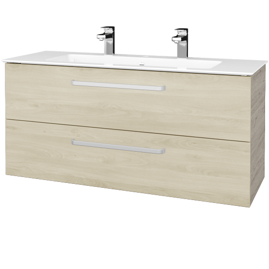 Umyvadlová skříňka GIO SZZ2 120  - D05 Oregon - Úchytka T01 - D24 Ohio