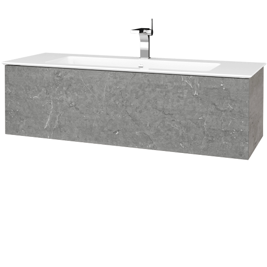 Umyvadlová skříňka VARIANTE SZZ 120 (umyvadlo Pura)  - D01 Beton - D20 Galaxy