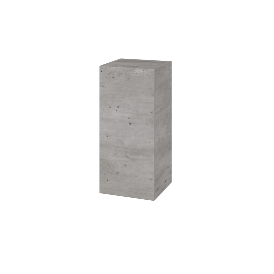 Horní skříňka DOS SYD 35  - D01 Beton - Úchytka T00 (bez úchytky) - D01 Beton - Levé