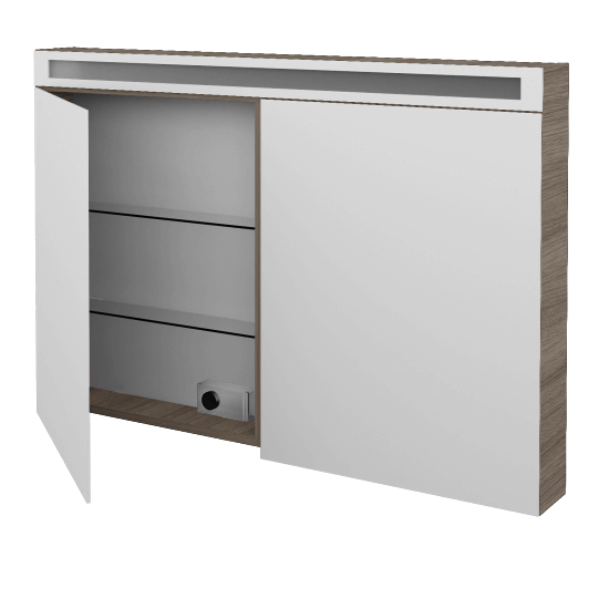 Spiegelschrank ORO GA2OE 120  - D03 Cafe