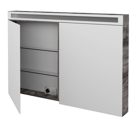 Spiegelschrank ORO GA2OE 120  - D10 Kiefer Jackson